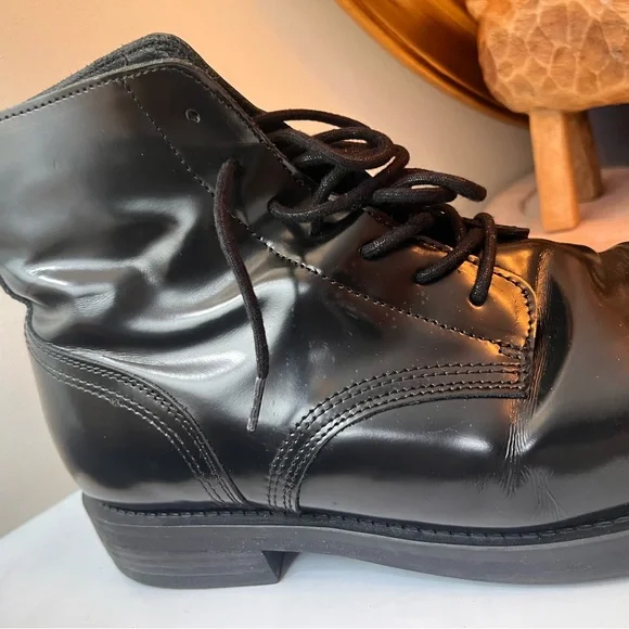 Rare Scotch Soda Men's Leather Boots Black, Size11.5 - Picture 2 of 16